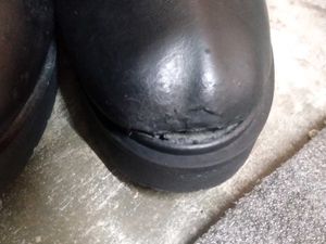 Black Chelsea Platform Boots