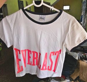 Everlast Ringer Crop Top