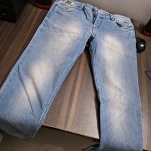 Fog Blue Jeans For Men