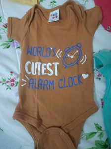7 Onesies Combo 0 To 3 Months
