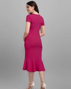 Pink Bodycon Dress
