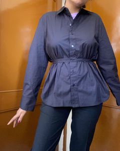 Zara Size S Shirt with Belt