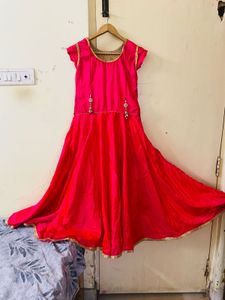 Pink Ethnic Dress