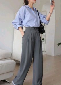 Y2K Korean Office Look Pants