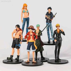 One Piece Team Anime Figurine Combo