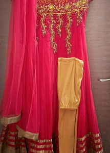 Anarkali dress👗pant&chunni