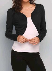 Gillkart Women, Ruffled Long Sleeve Shrug