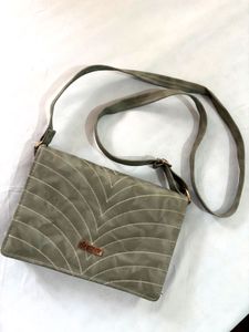 Stylish Green Olive Crossbody Bag