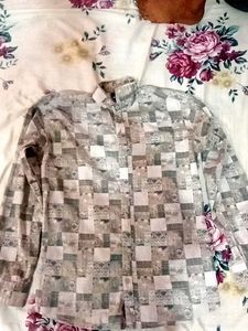 Patterned Casual Shirt
