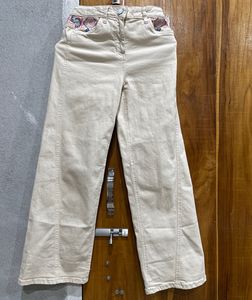 Point Cove Beige Jeans