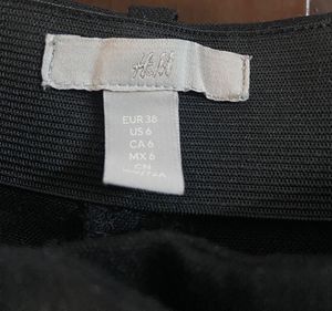 H&amp;M Wide Leg Black Pants