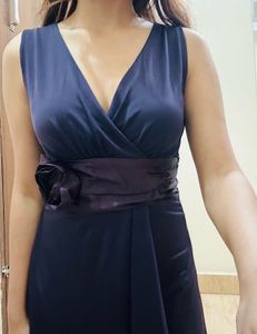 Party Wear Elegant Purple Dress