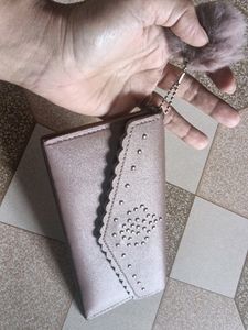 BEAUTIFUL TAN NUDE CLUTCH POUCH!!!!