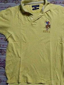 US Polo Assn. Yellow Shirt