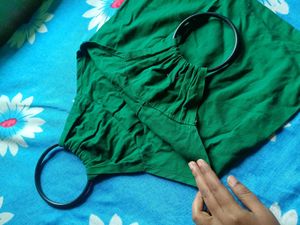 Green Hand Bag