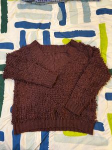 Brown Woollen Sweater