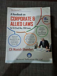 Corporate & Allied Laws Handbook