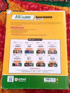 Arihant All In One Social Science CBSE Class 10