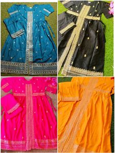 Front Silt Kurta Set