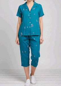 Cute Coral Two-Piece Set &amp; teal nightsuit ( pack o