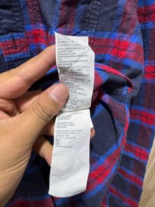 Hollister Checked Plaid Flannel Shirt