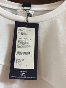 Reebok White T-Shirt