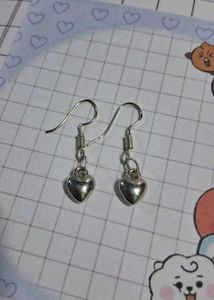 Heart Drop Earrings