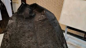 Elegant Black Lehenga Choli With Attached Dupatta