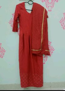 Frock Suit With Dupatta