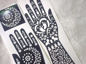 Henna Tattoo Stencils