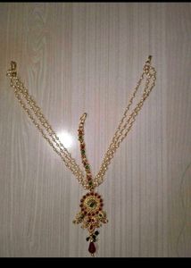 Pearl & Stone Maang Tikka