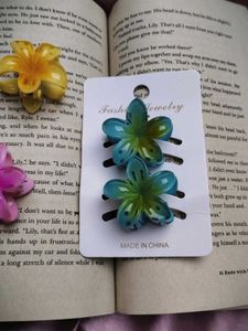 Flower Hair Clips - Set of 2
