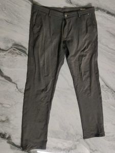 Grey Casual Pants