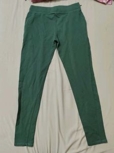 Green Casual Joggers