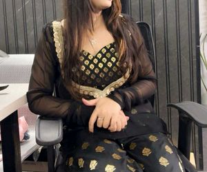 Black &amp; Gold Kurta Suit