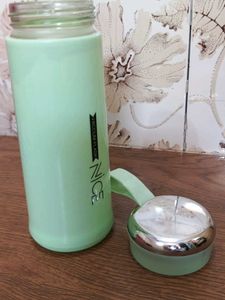 2 New GLASS Water Bottle