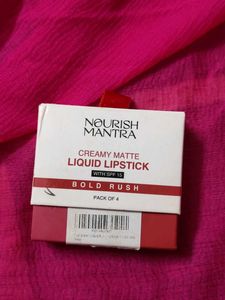 Nourish Mantra Bold Rush Liquid Lipstick