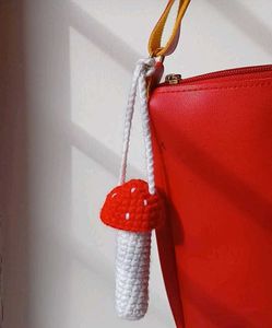 Crochet Lip Balm Holder 🍄