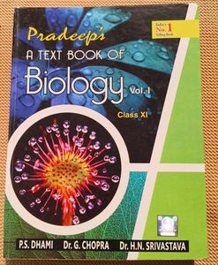 Class 11th Biology (Pradeep)