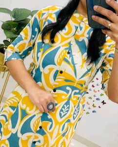 Stylish Printed Kurta