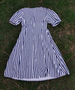 Blue Stripe Dress