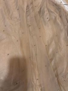 golden heavy cankin gown