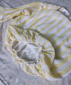 Yellow Stripped Top