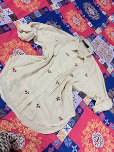 Cute Embroidered Shirt