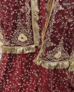 zardozi work lehenga