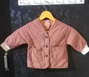 Adorable Quilted Baby Jacket
