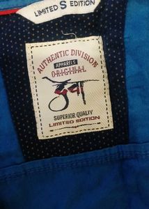 Blue Long Sleeve Casual Shirt