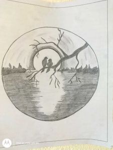 Moonlit Rendezvous sketch.