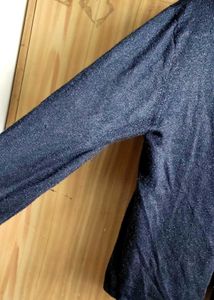 Simple Black Comfortable Shrug For Girls 🎀