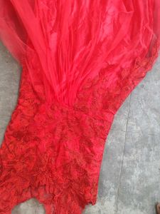 Red Princess Gown